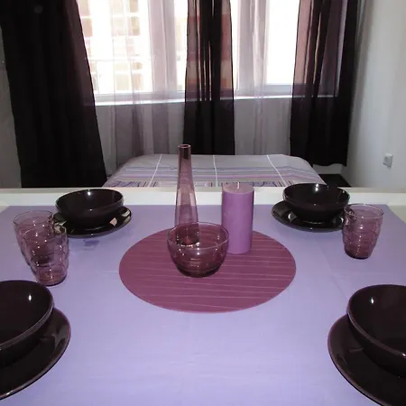 Purple Orange Apartment
