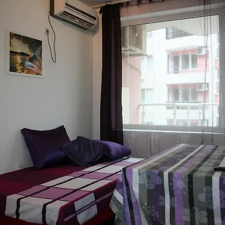 Apartment Purple Orange